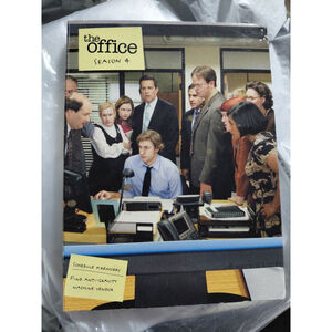 THE OFFICE TV Series Season 4 DVD 4 Discs Bonus Features Very Good